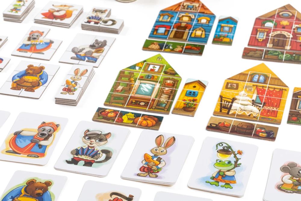 Stalo žaidimas - Teremas-teremokas