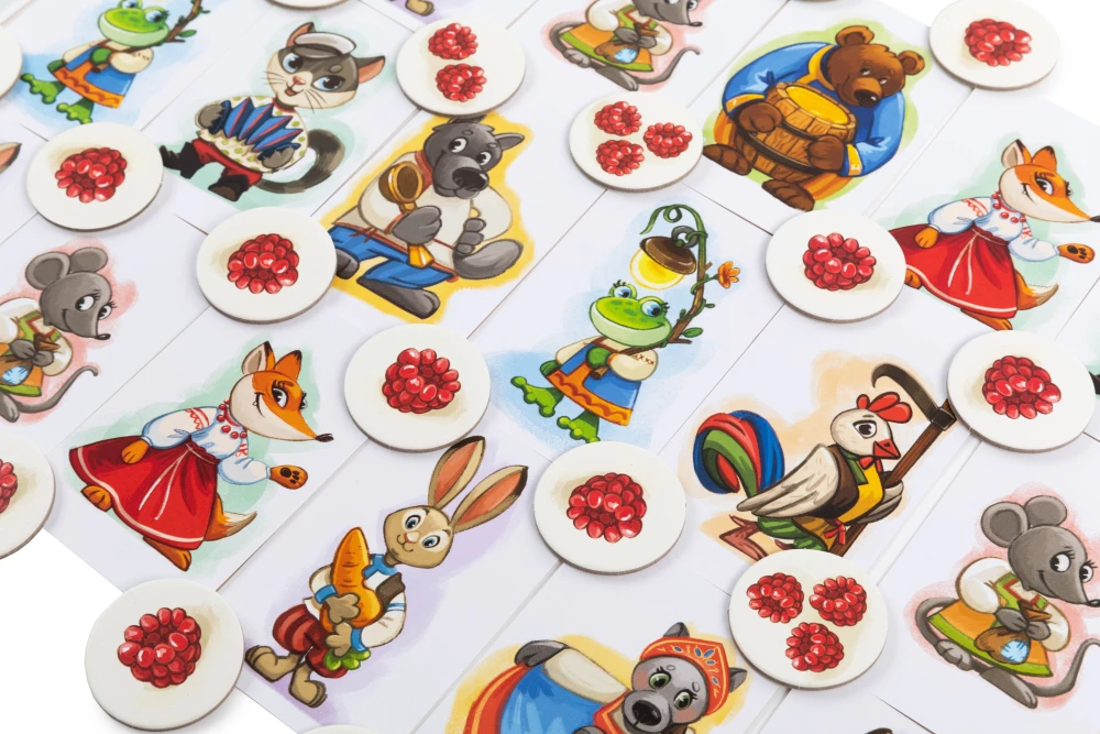 Stalo žaidimas - Teremas-teremokas