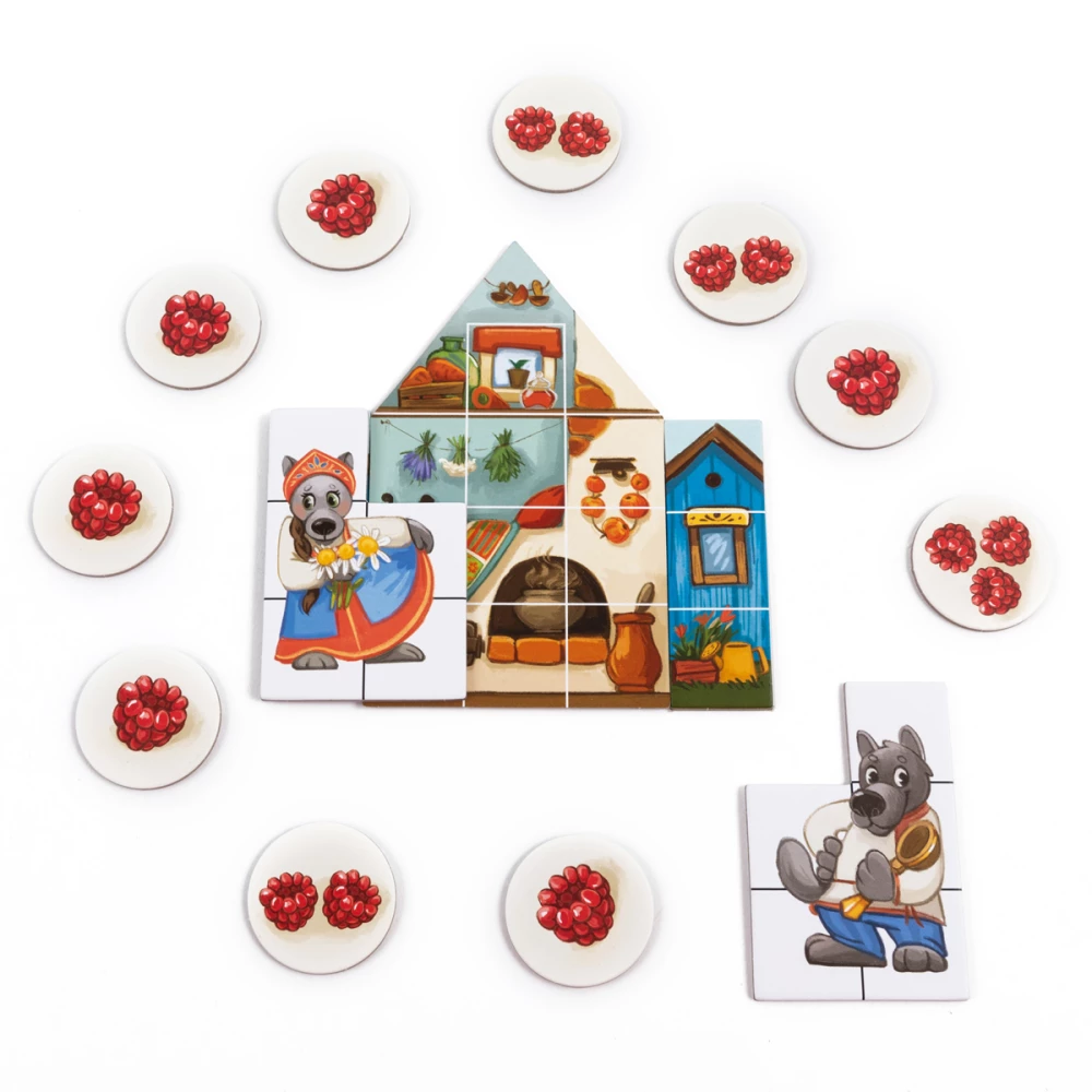 Stalo žaidimas - Teremas-teremokas