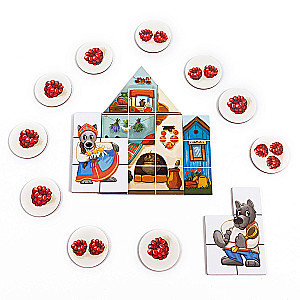 Stalo žaidimas - Teremas-teremokas