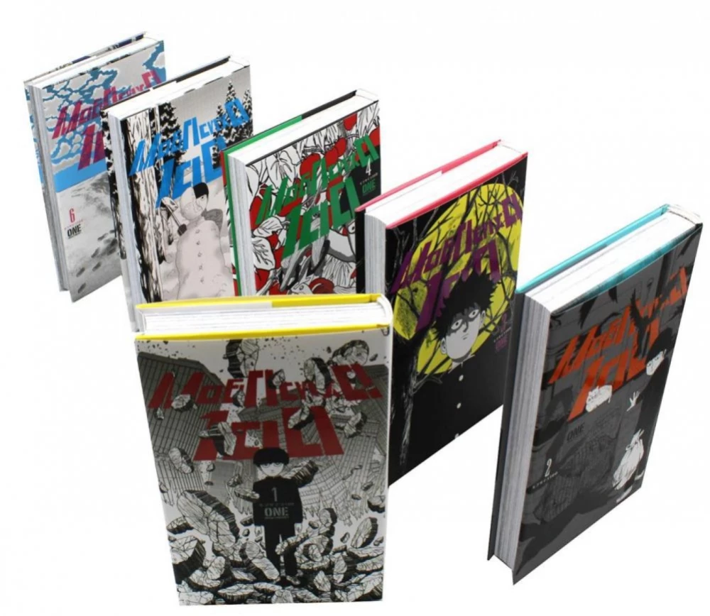 Mob Psycho 100. Band 1, Band 2, Band 3, Band 4, Band 5, Band 6 (Set aus 6 Büchern)