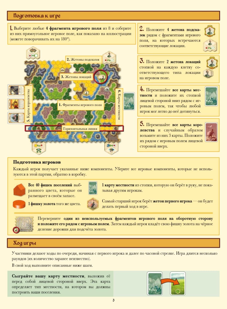 Настольная игра - Строители королевств