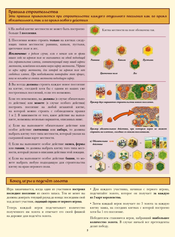 Настольная игра - Строители королевств