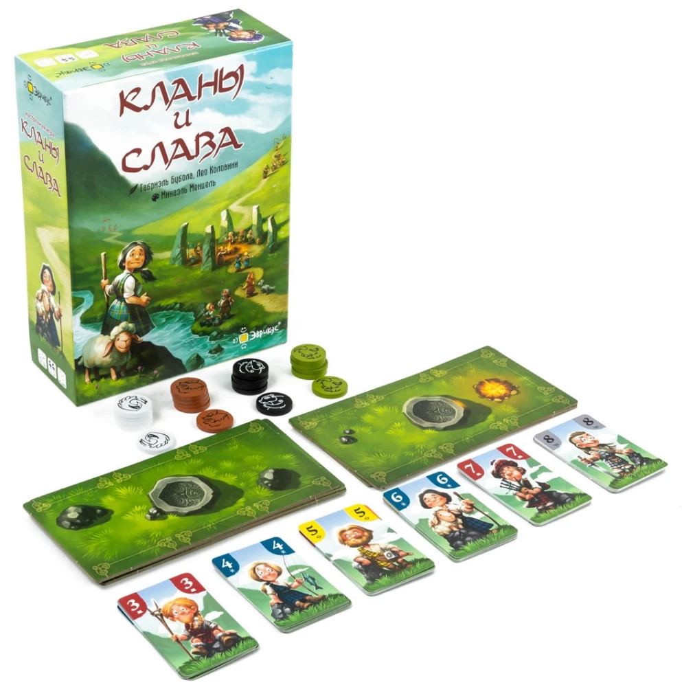 Gra planszowa - Klany i chwała