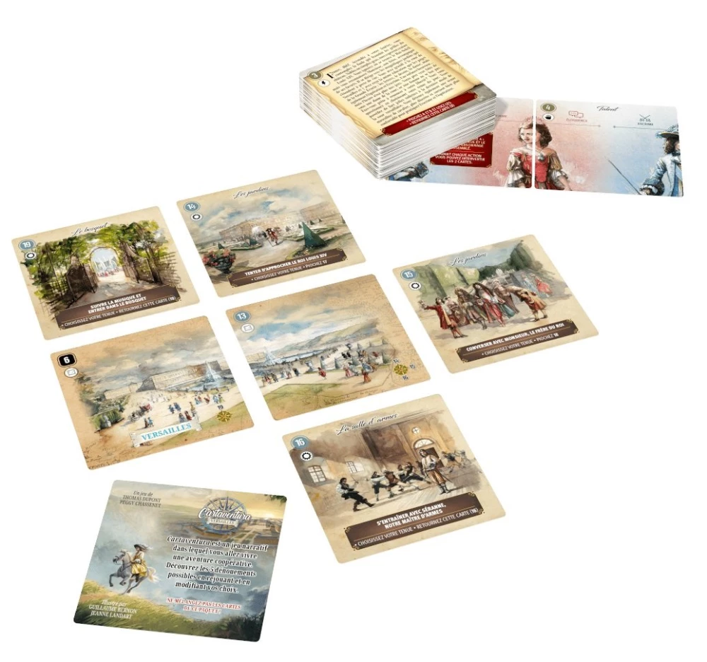 Lauamäng - Kartaventura Versaille