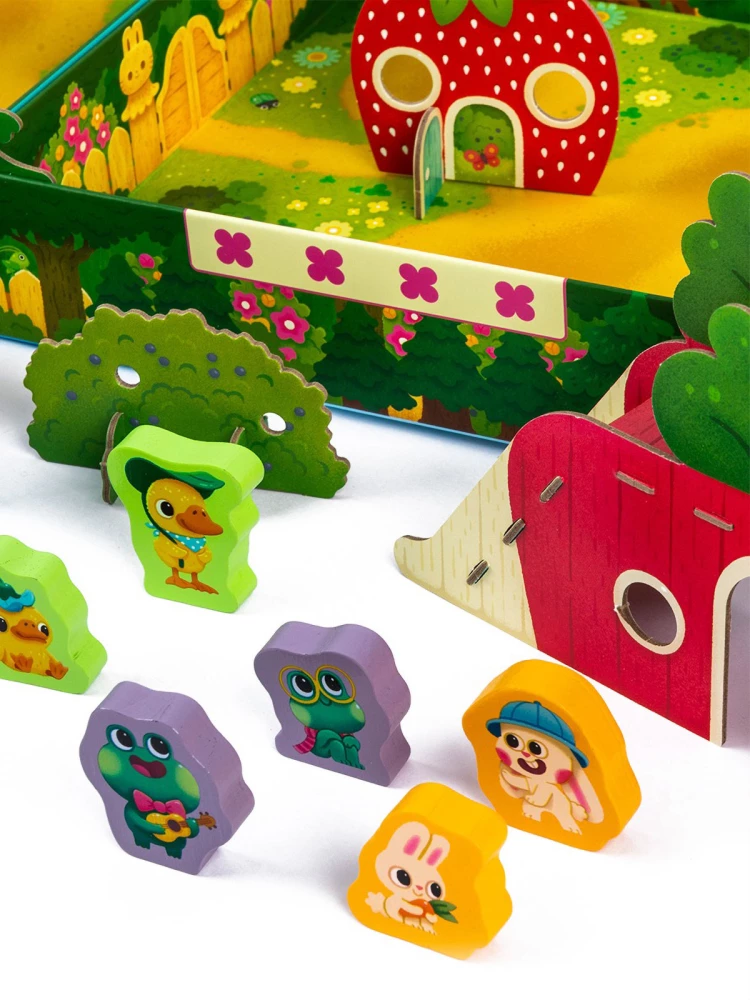 Lauko žaidimas vaikams - Vilkas! Slepkis!