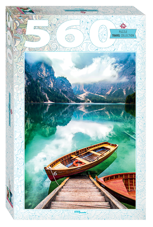 Puzzle 560 - Italy. Lake Braies