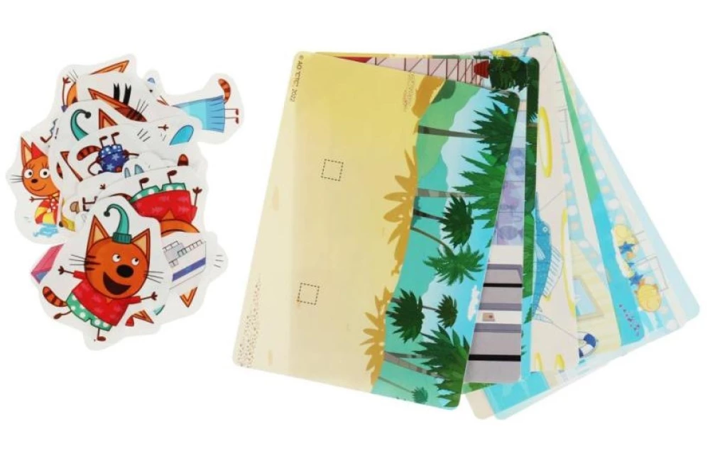 IQ Velcro from Plastic. Favorite Characters. Three Cats and a Sea of Adventures