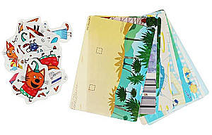 IQ Velcro from Plastic. Favorite Characters. Three Cats and a Sea of Adventures