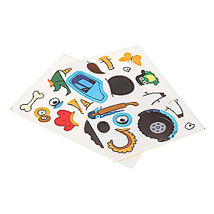 Soft Applique. Blue Tractor