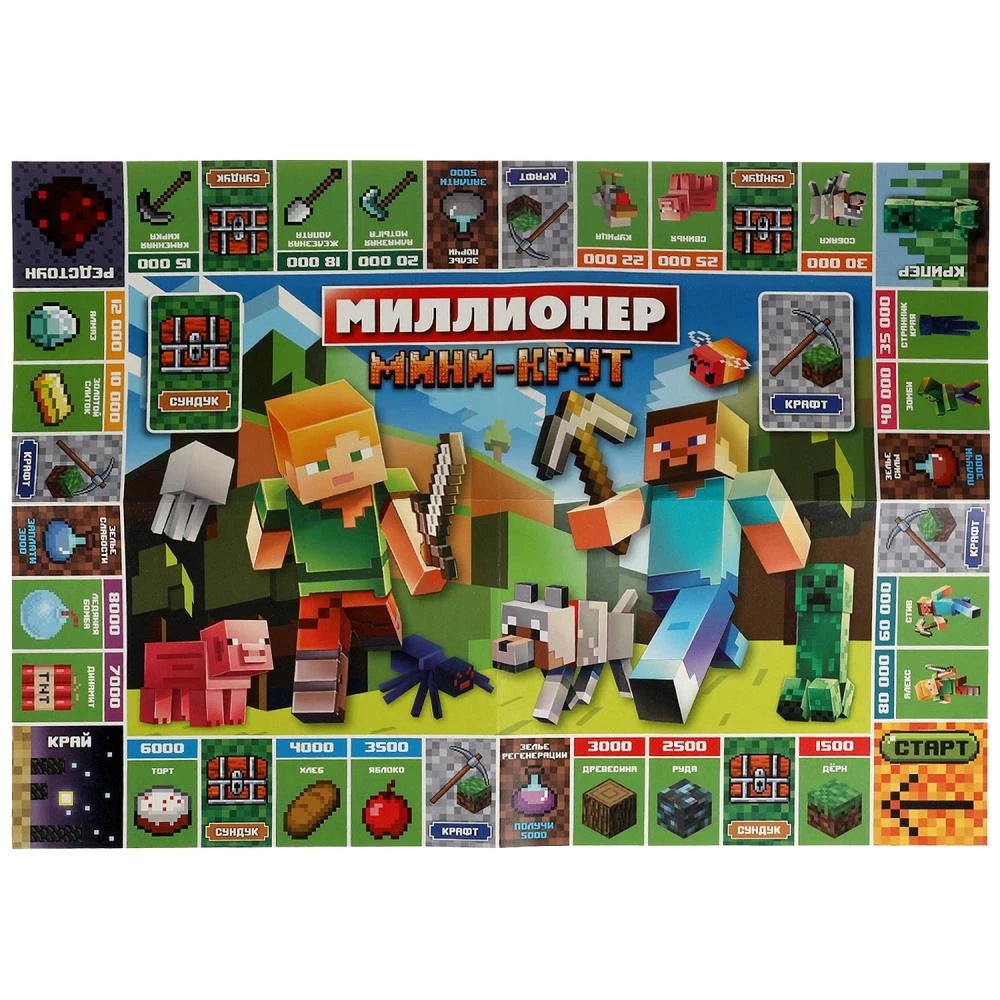 Gra planszowa - Milioner. Mini-kręt