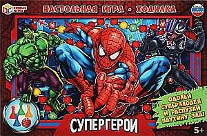Gra planszowa - Chodzik. Superbohaterowie