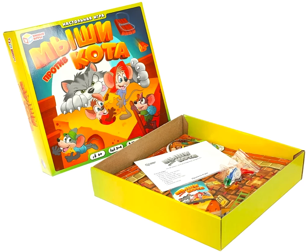 Gra planszowa - Myszy kontra kot