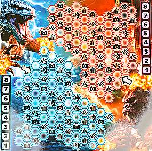 Настольная игра - Битва монстров