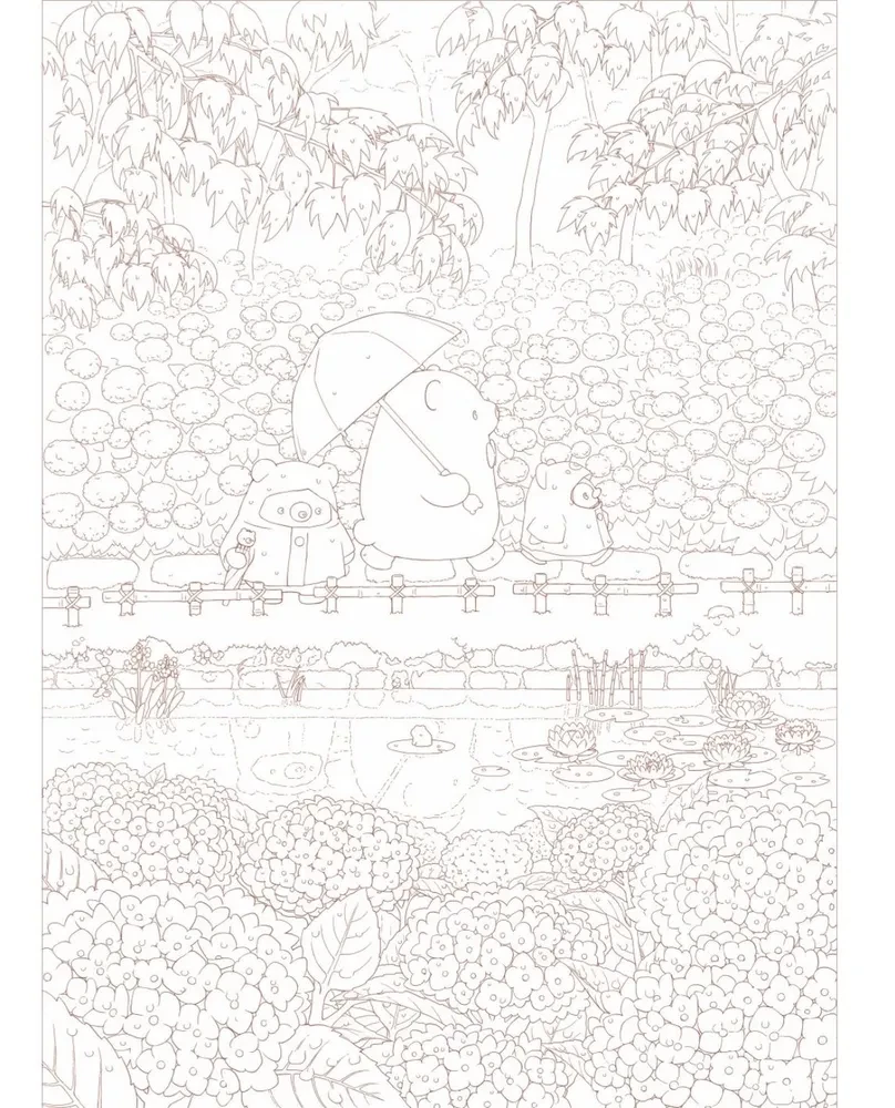 Karude maa. Kõige pehmem värviraamat