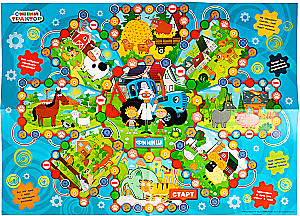 Gra planszowa - Wyobraź sobie. Niebieski traktor