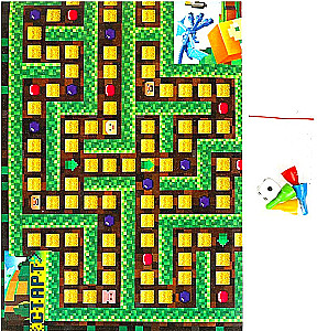 Gra planszowa - Mój świat. W labiryncie