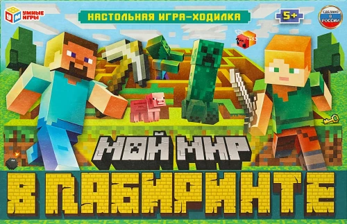 Gra planszowa - Mój świat. W labiryncie