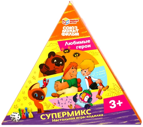 Gra planszowa - Supermix. Sojuzmultfilm