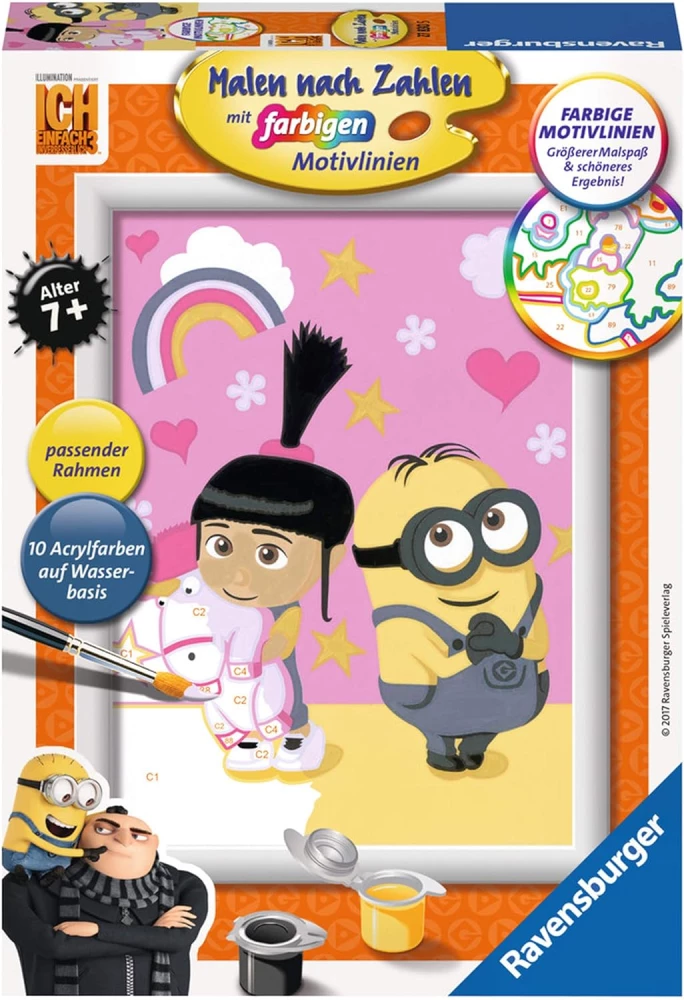 Numbered Painting - Agnes Fluffy