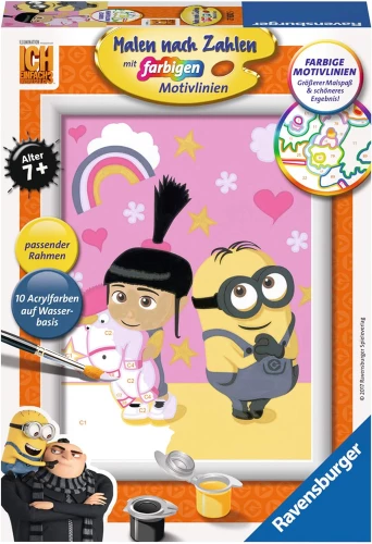 Numbered Painting - Agnes Fluffy