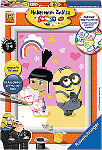 Numbered Painting - Agnes Fluffy