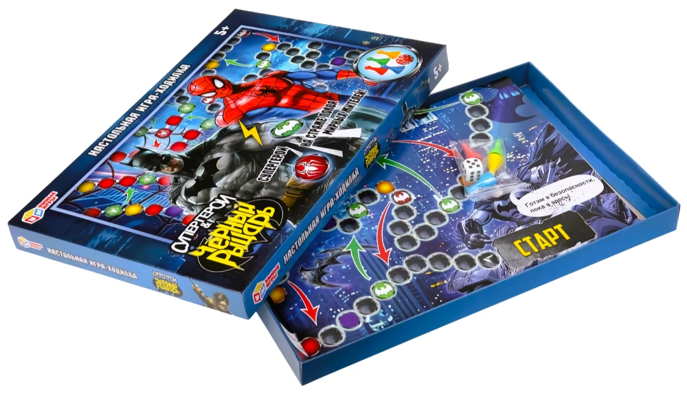 Gra planszowa - Superbohaterowie i Czarny rycerz