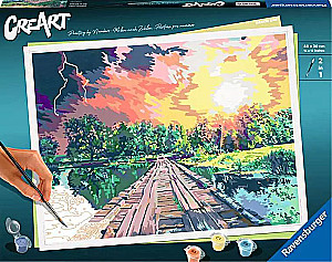 Numbered Painting - Magical Light