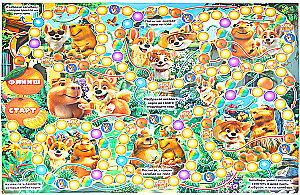 Gra planszowa - Corgi i mili przyjaciele