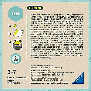 Täienduseks konstructori - GraviTrax Junior Element Trap