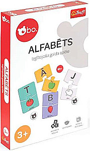 Развивающая настольная игра - Алфавит (на латышском языке)