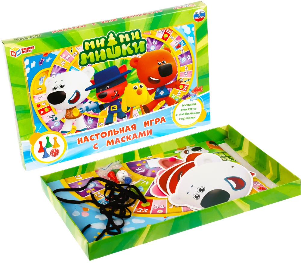 Brettspiel - Mi-mi-Mischki mit Masken