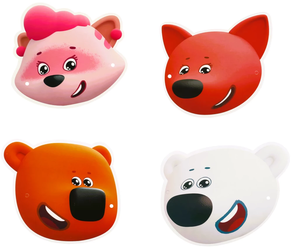 Brettspiel - Mi-mi-Mischki mit Masken