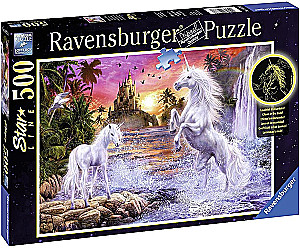 500 tükiga pusle - Ükssarved jõel