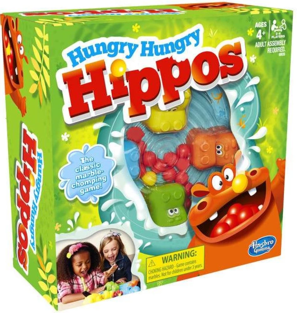 Настольная игра - Голодные бегемотики