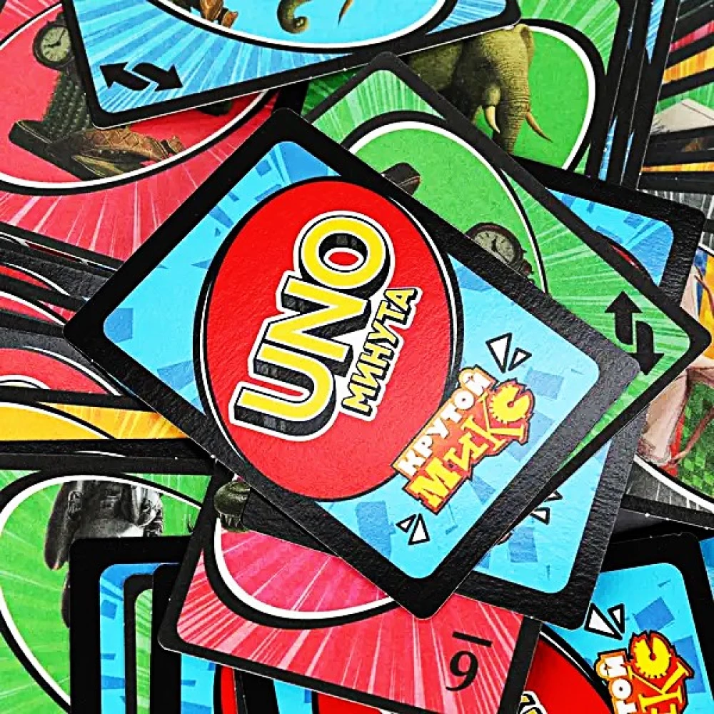 Gra karciana na stół - Fajny miks. UNO minuta