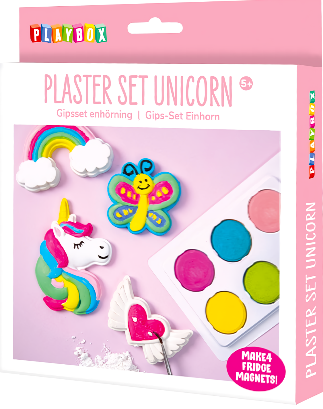 Creative Plaster Set - Unicorns with Magnets