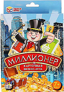 Stalo kortų žaidimas - Milijonierius. Verslo žaidimas