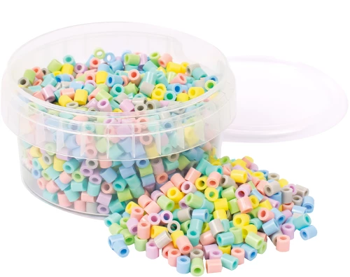 Thermomosaik, 1000 Stück, Pastellfarben