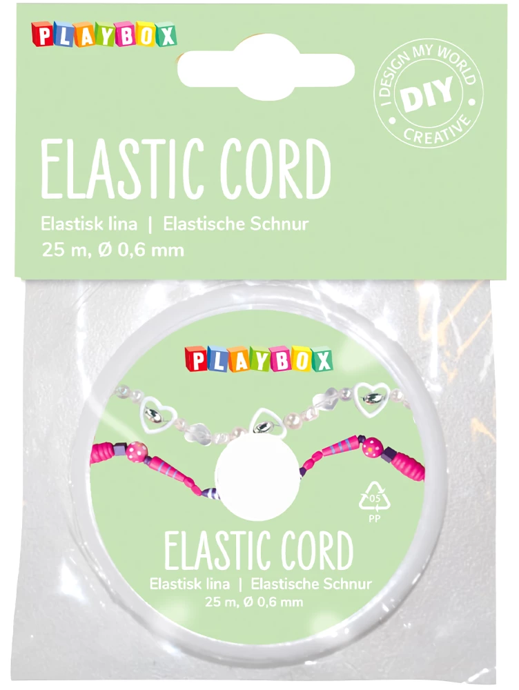 Elastne niit, 25 m, läbipaistev