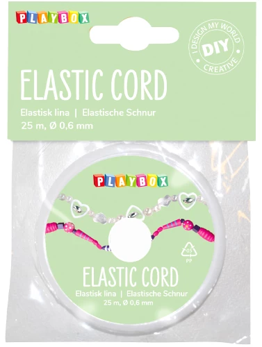 Elastne niit, 25 m, läbipaistev