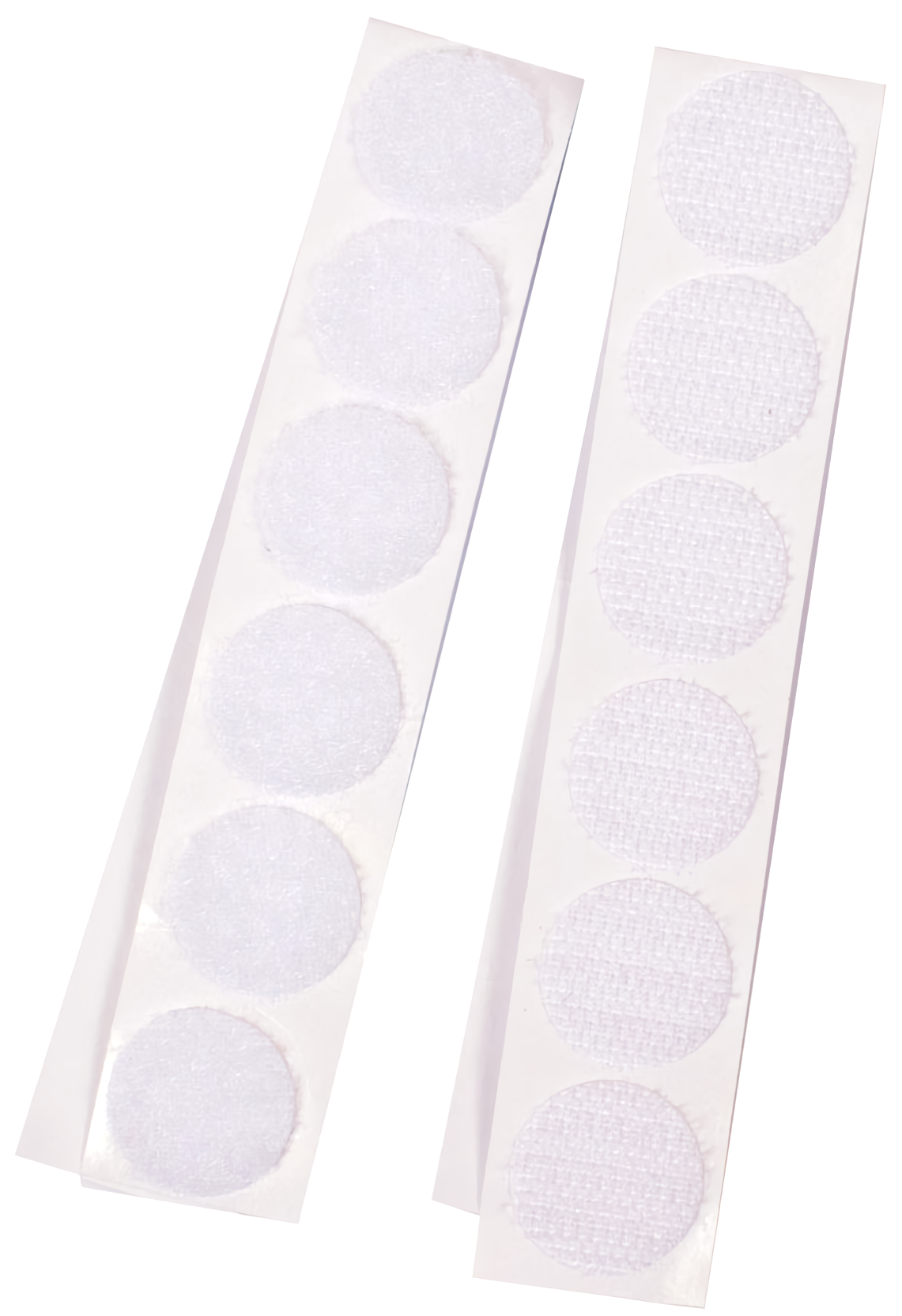 Комплект липучек, 12 штук, белые