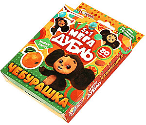 Настольная игра для детей - Мегадубль. Найди пару. Чебурашка