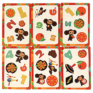 Настольная игра для детей - Мегадубль. Найди пару. Чебурашка