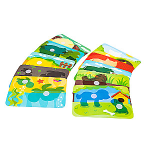 Lipnios plastikinės kortelės Mama ir Kūdikis