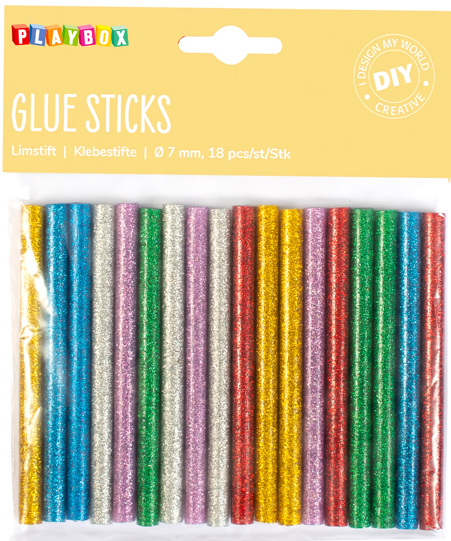 Kleebaarid, 18 tükki, sädeleva viimistlusega