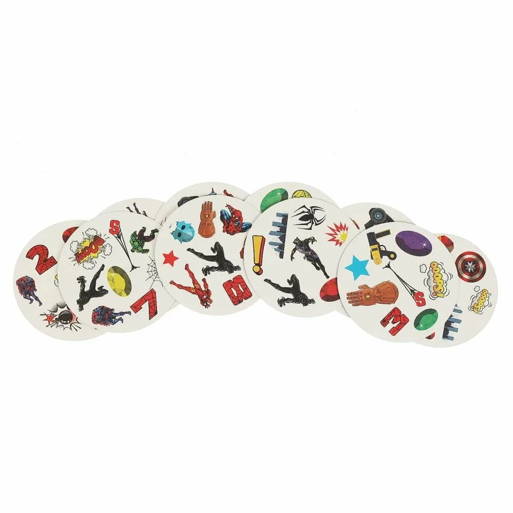 Настольная карточная игра - Мегадубль. Найди пару. Супергерои