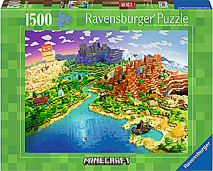 Пазл:1500 - World of Minecraft