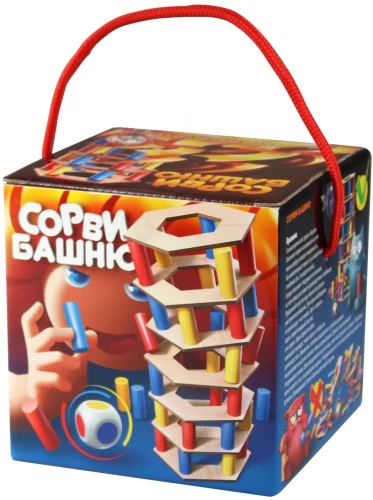 Familienspiel - Türme abreißen