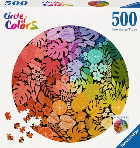 Пазл:500 - Circle of Colours. Tropical Circular